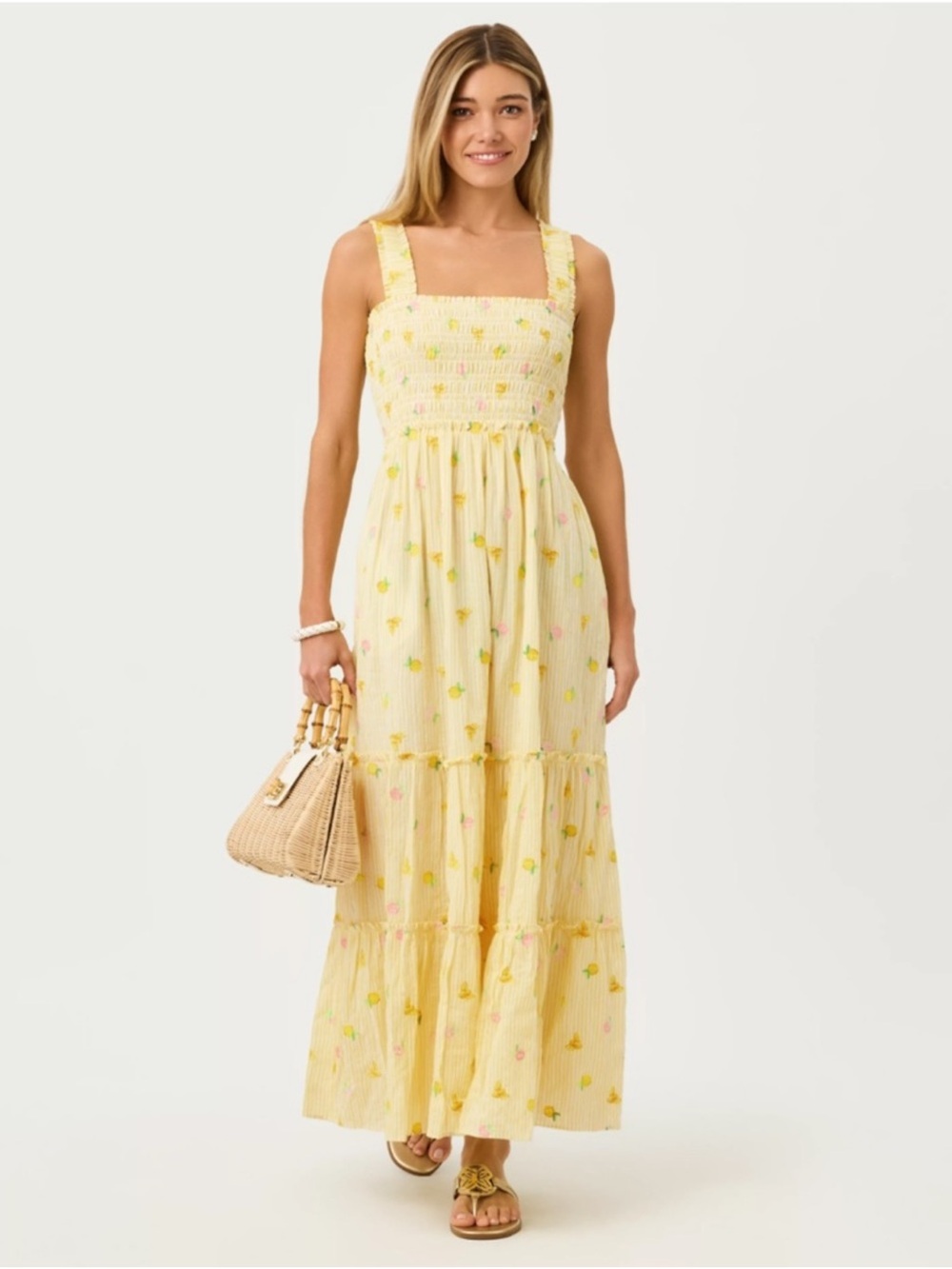 Lilly Pulitzer Hadly Smocked Maxi Dress- NWT size small SOLD OUT